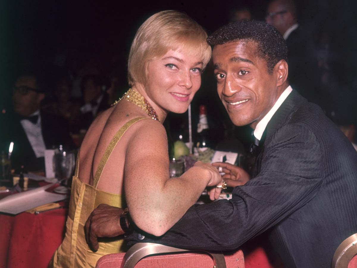 Sammy Davis Jr. and May-Britt