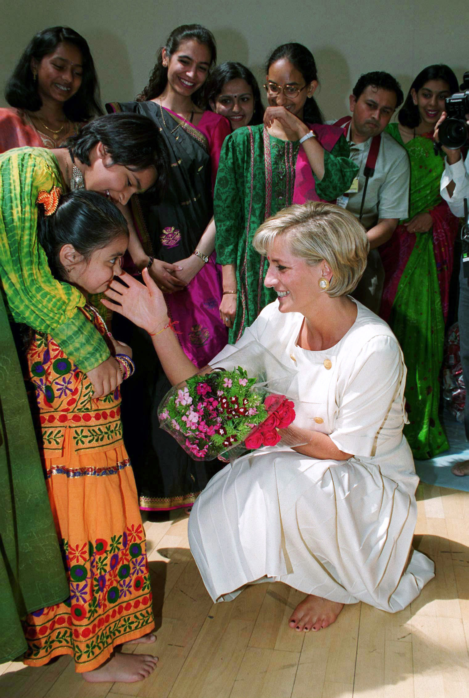 Every Time Princess Diana Got Up Close and Personal