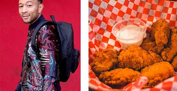 john legend and fried chicken