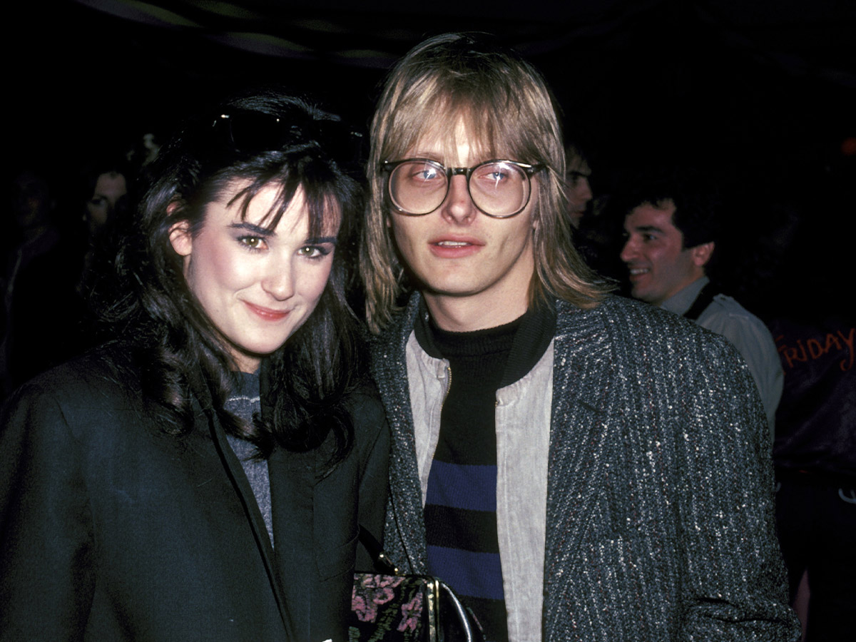 Demi Moore and Freddy Moore