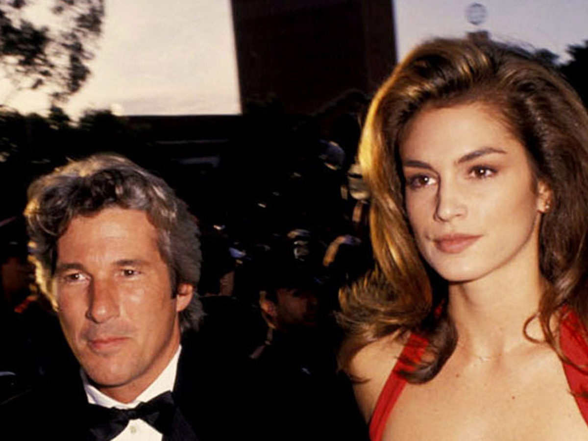 Richard Gere and Cindy Crawford