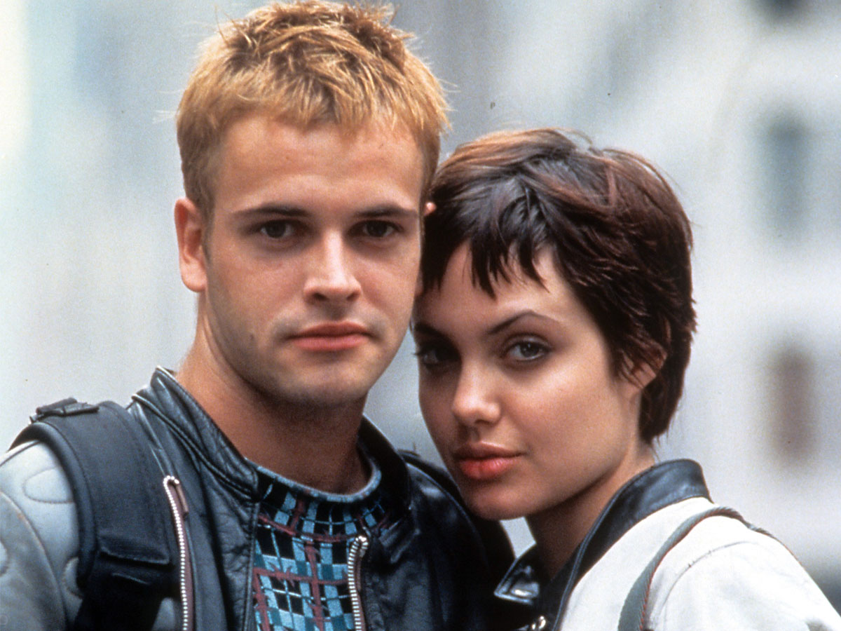 Angelina Jolie and Johnny Lee Miller