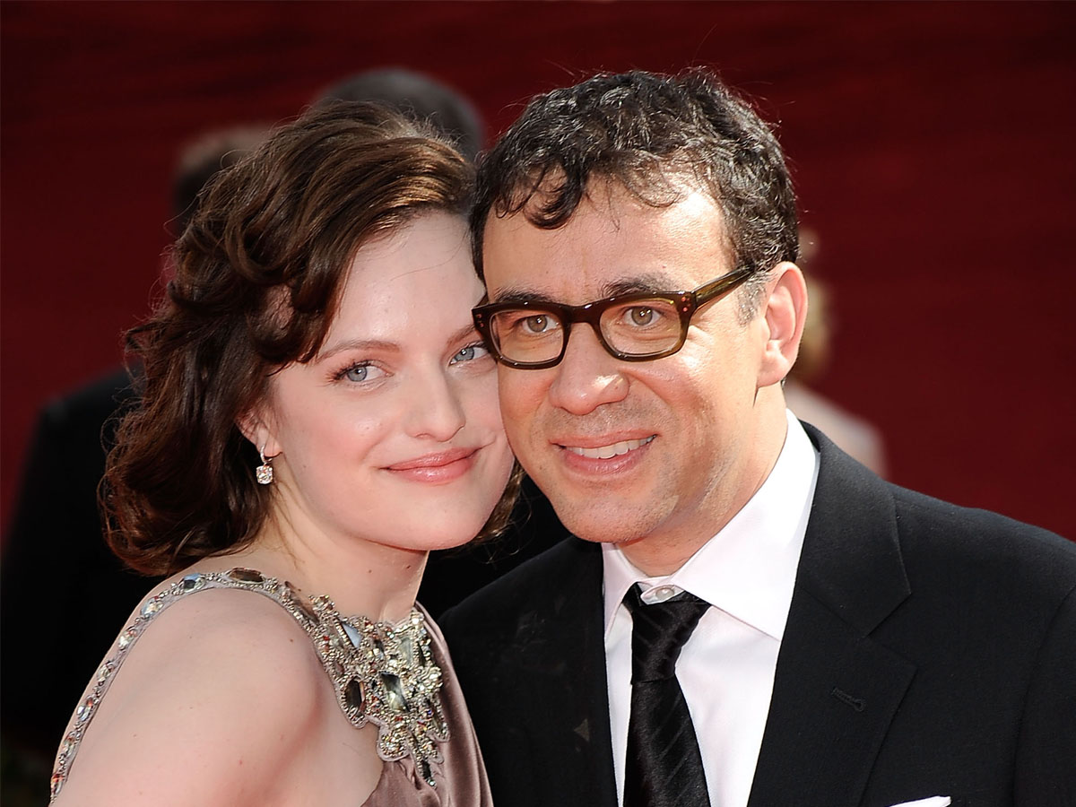 Elisabeth Moss and Fred Armisen