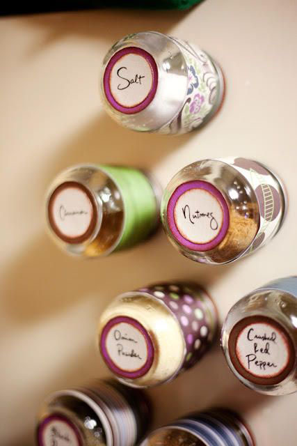 DIY Spice Jars