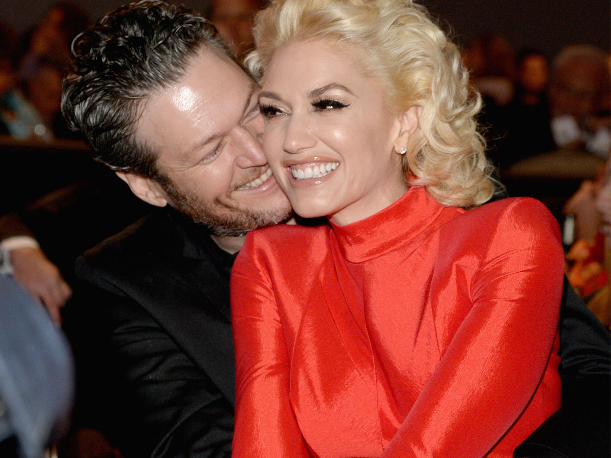 Gwen Stefani and Blake Shelton