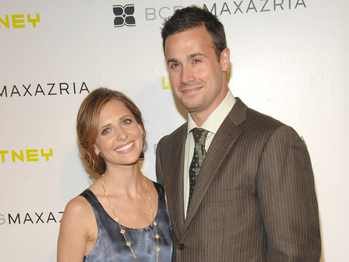 Sarah Michelle Gellar and Freddie Prinze Jr.
