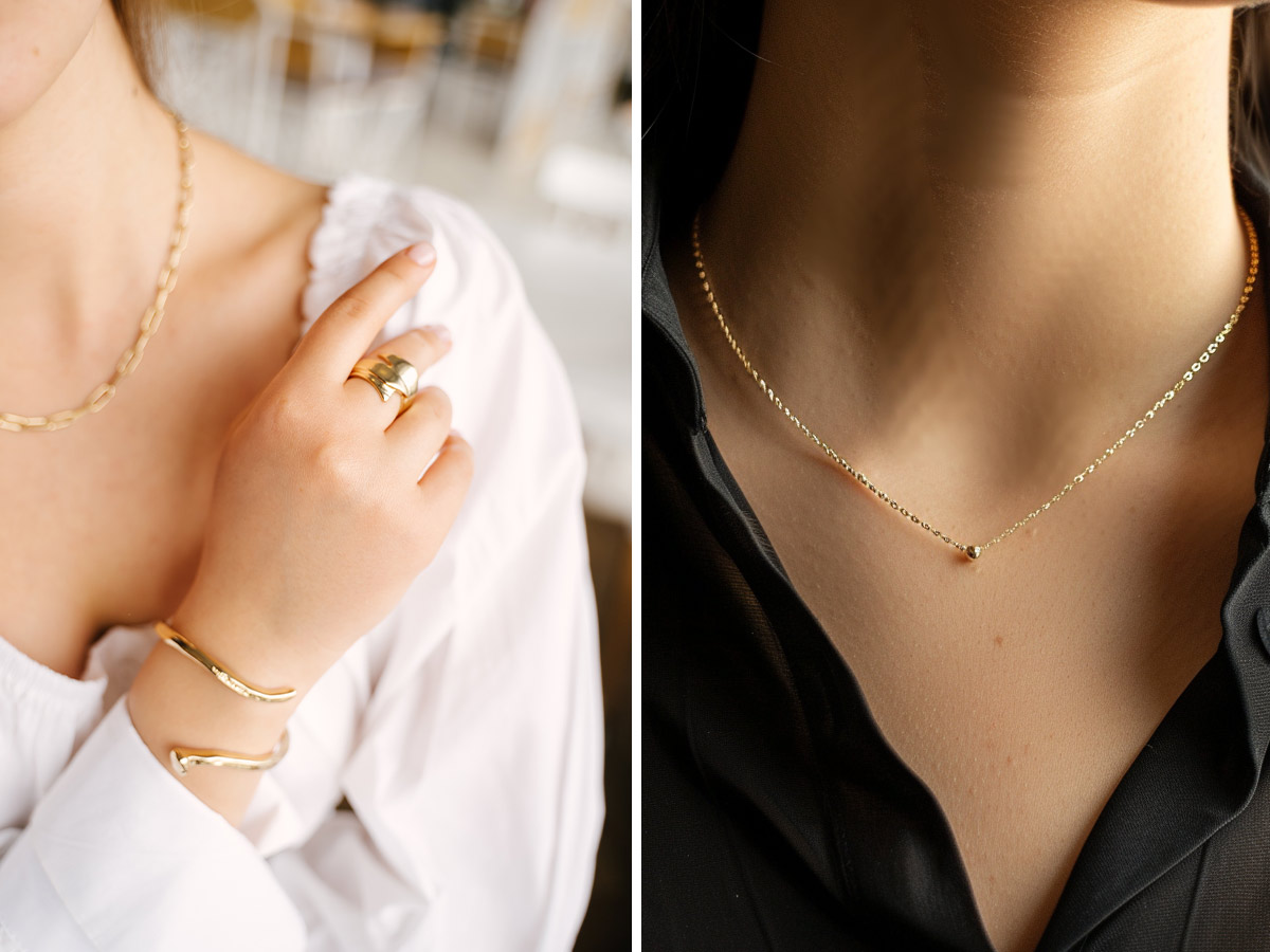 Simple Gold Jewelry