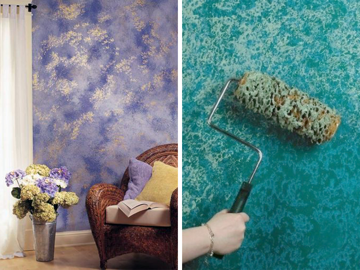 1998: Sponge Painting