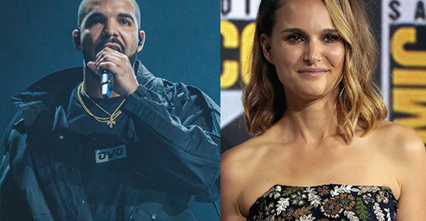 Natalie Portman and Drake