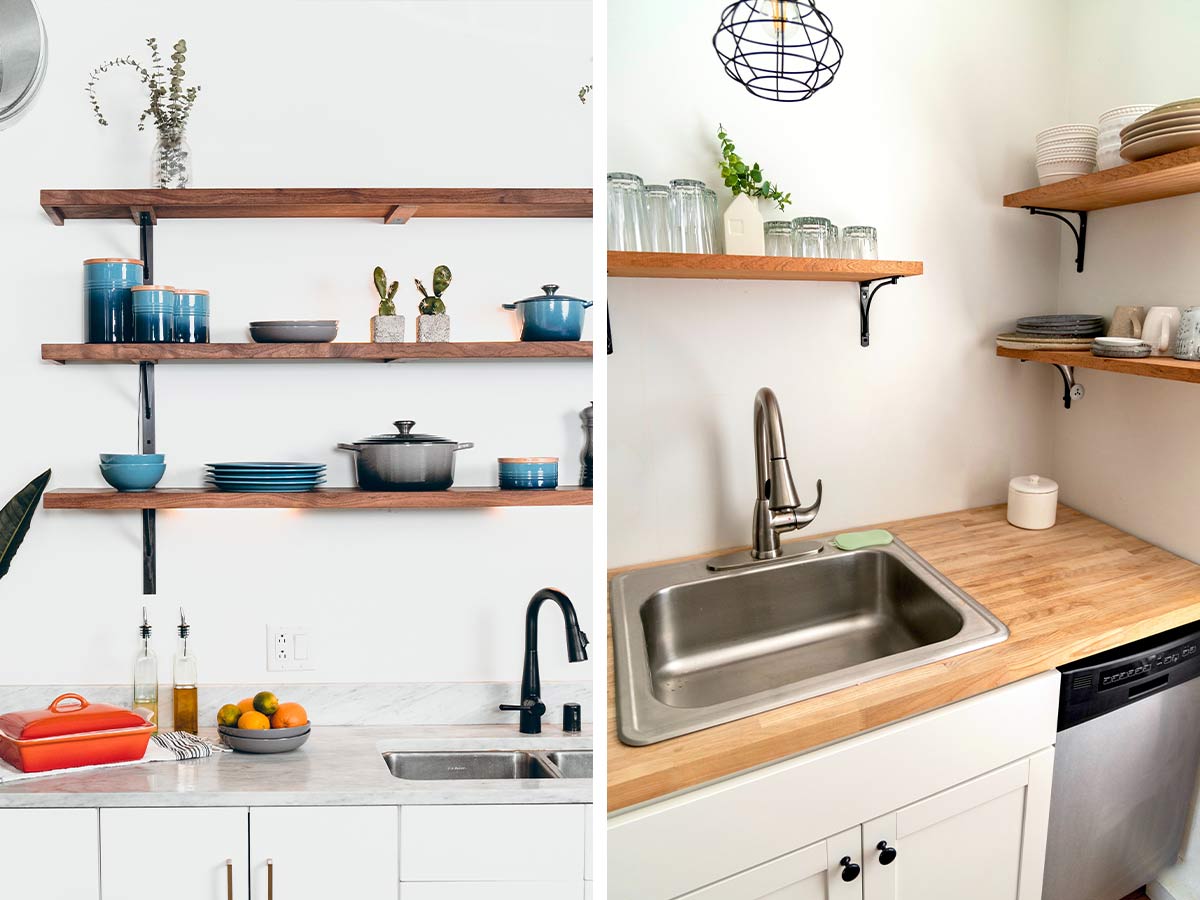 Open Shelving