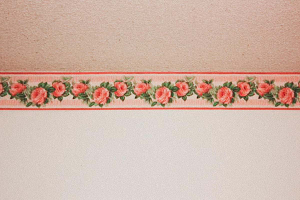 Floral Motif Wall Borders