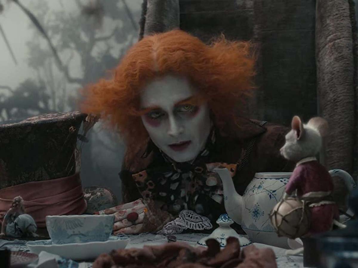 Johnny Depp in Alice in Wonderland