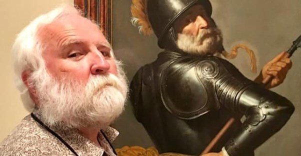 guy that looks like painting