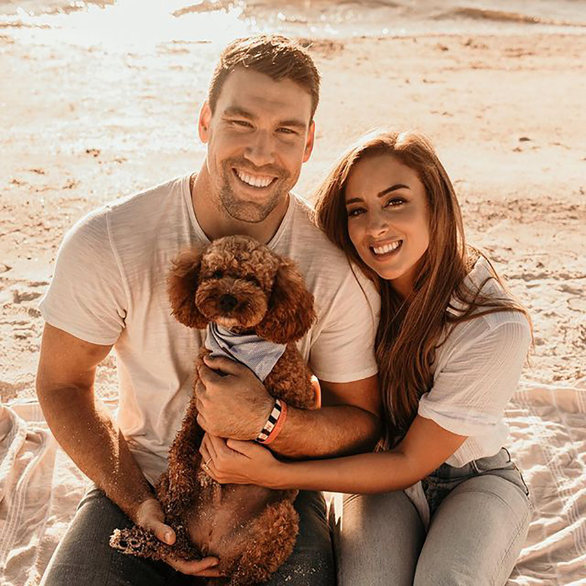Cameron Brate and Brooke Skelley