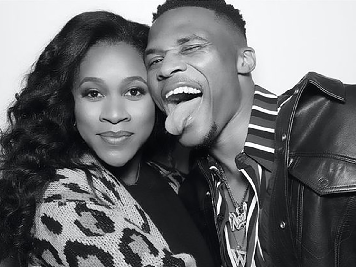 Russell Westbrook and Nina Earl
