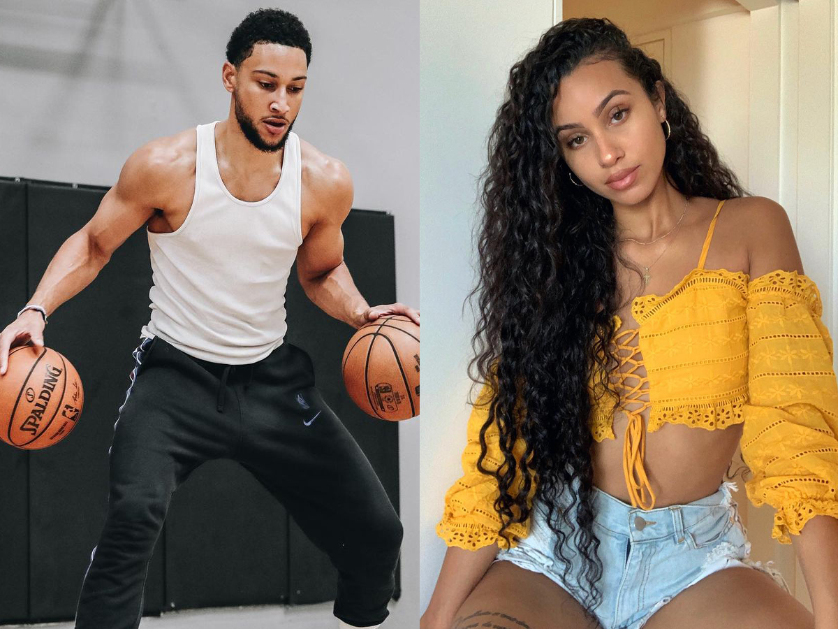 Ben Simmons and Jasmine Rae