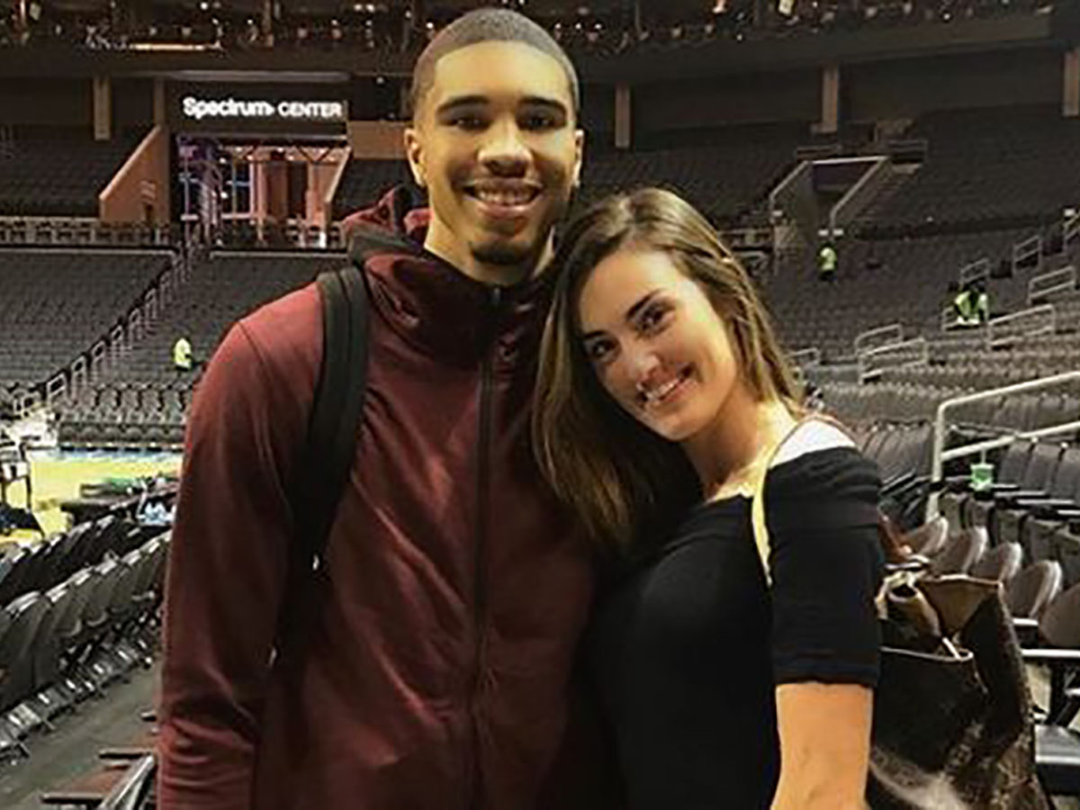 Jayson Tatum and Ella Mai