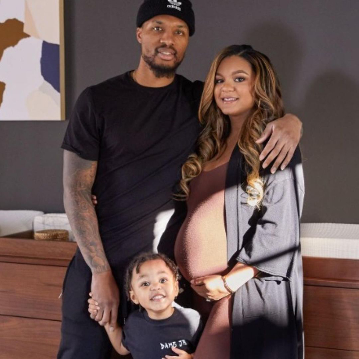 Damian Lillard and Kay'la Hanson