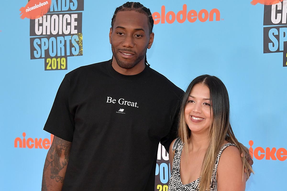 Kawhi Leonard and Kishele Shipley