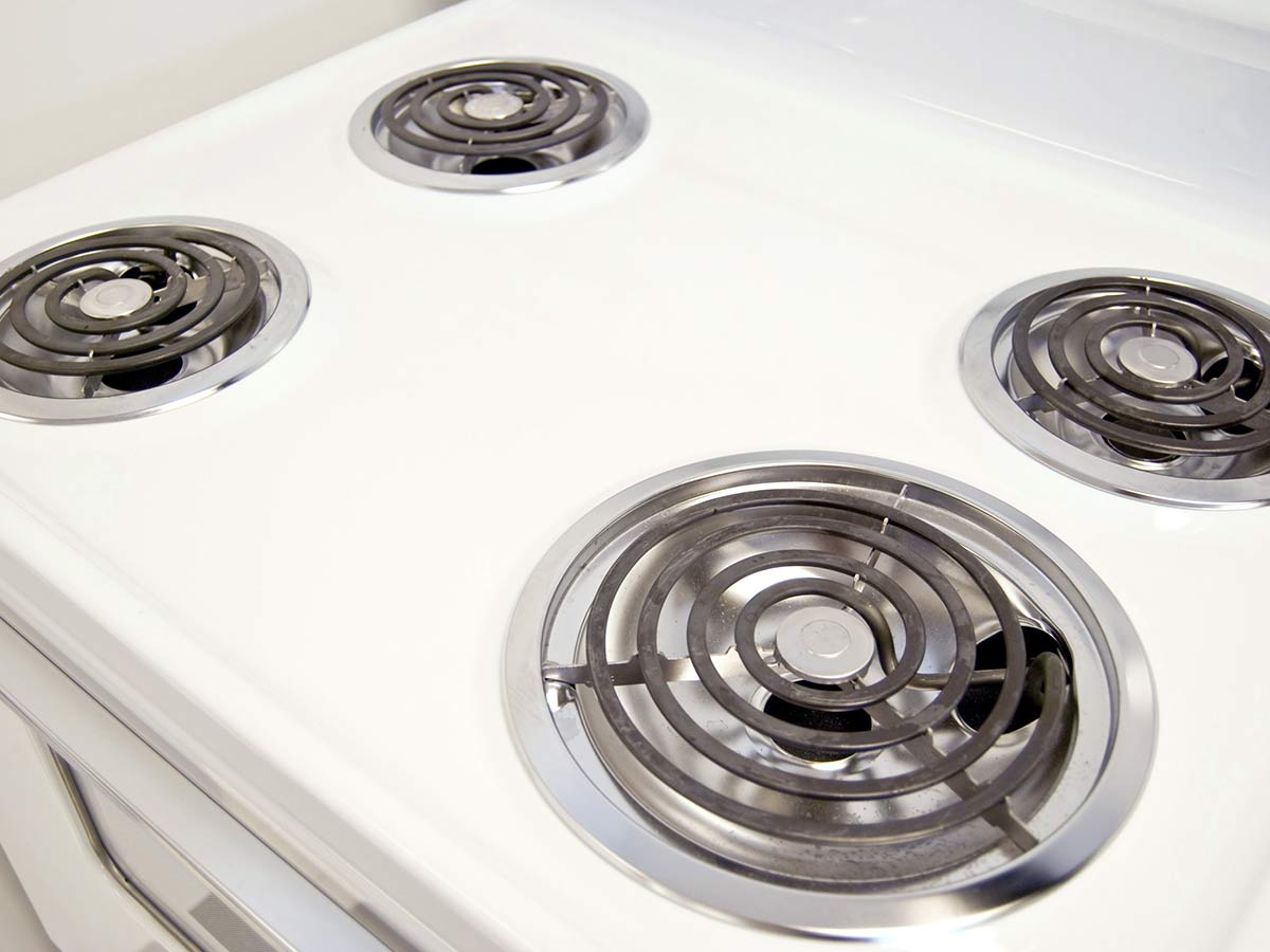 Electric Range - Before