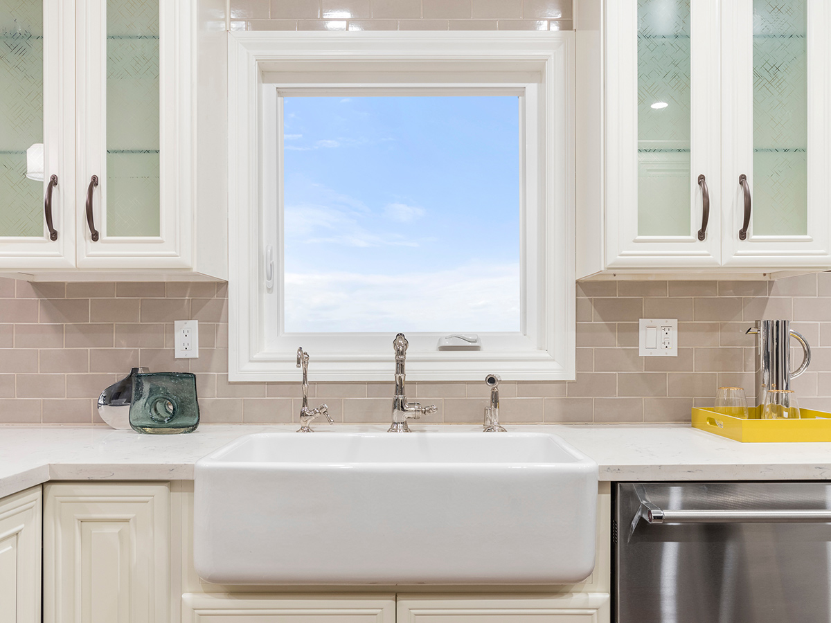 Large “Farmhouse” Sink - After