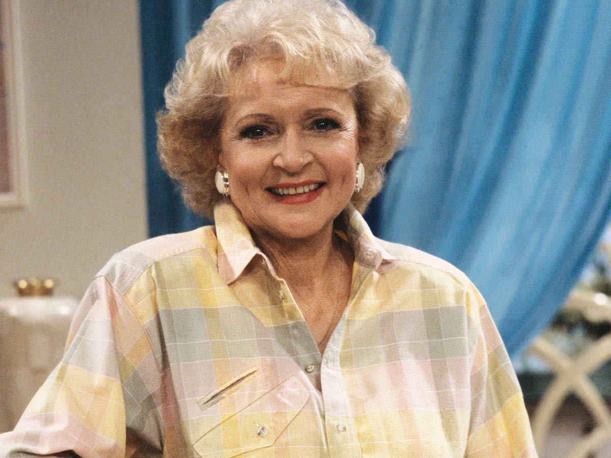 Betty White Played With the Audience During Breaks