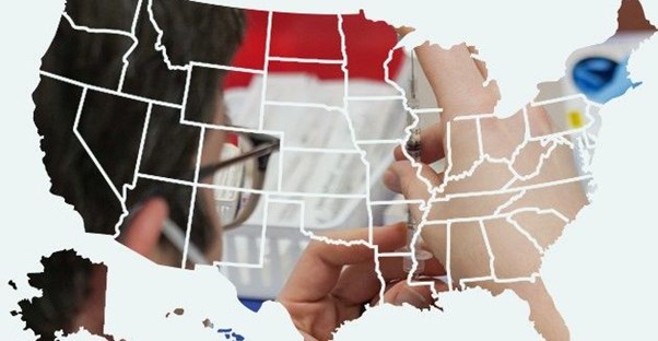 vaccination in each state
