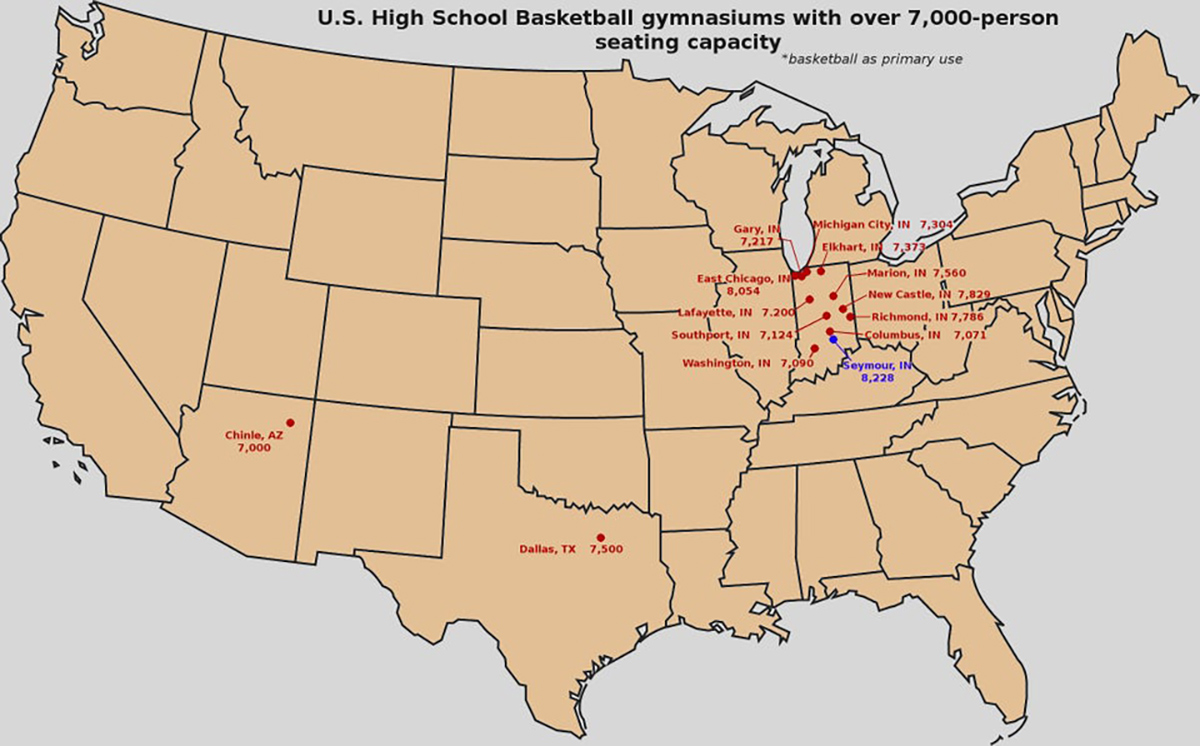 Largest High School Basketball Gyms in the Country