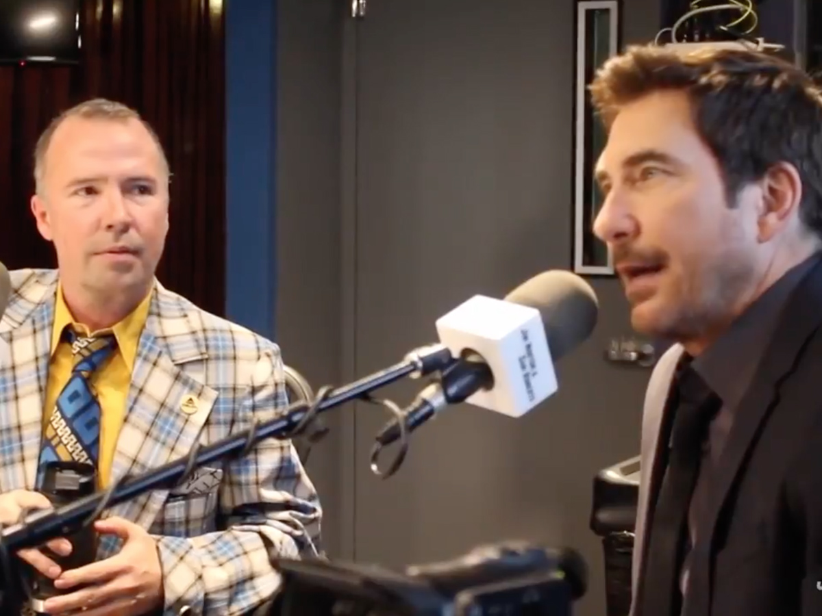 When Radio Hosts Reminded Dylan McDermott “Your Mom Was Killed.”