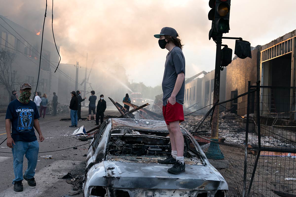 George Floyd Riots in Minneapolis