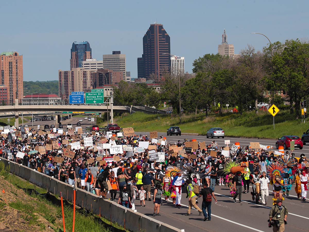 Protests on the Freeway