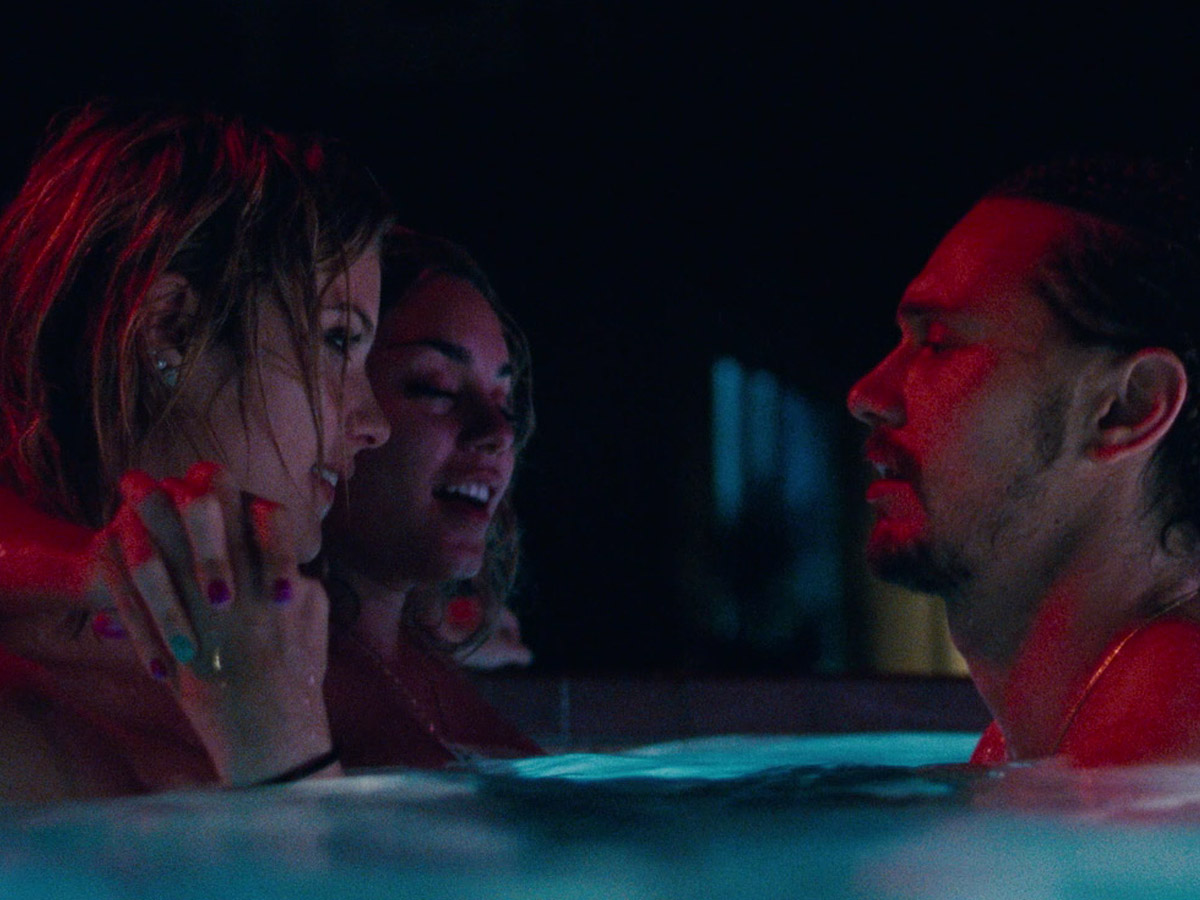 Vanessa Hudgens and James Franco