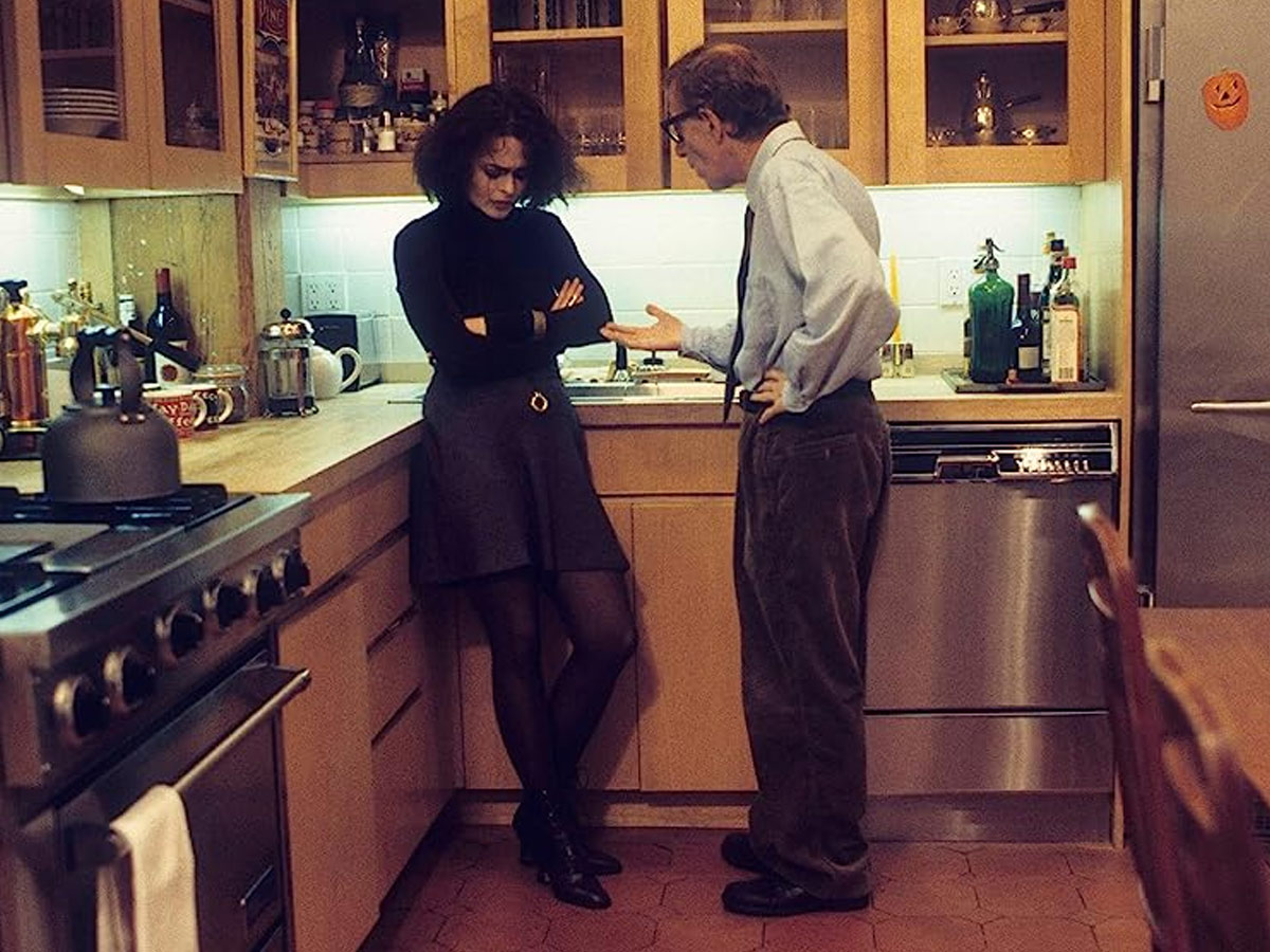 Helena Bonham Carter and Woody Allen