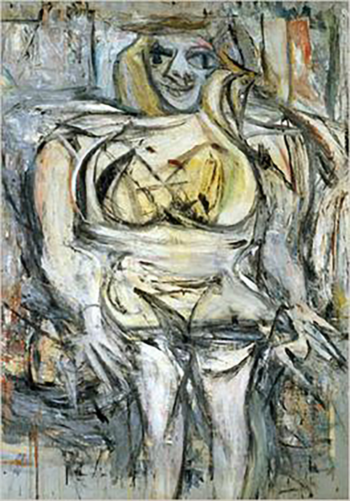 Woman III--Willem de Kooning
