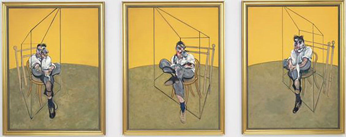 Three Studies of Lucian Freud--Francis Bacon