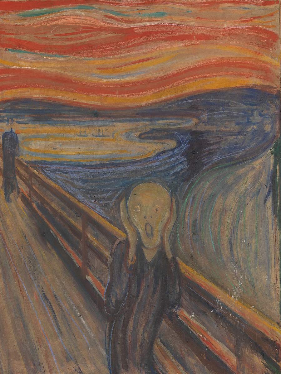 The Scream--Edvard Munch