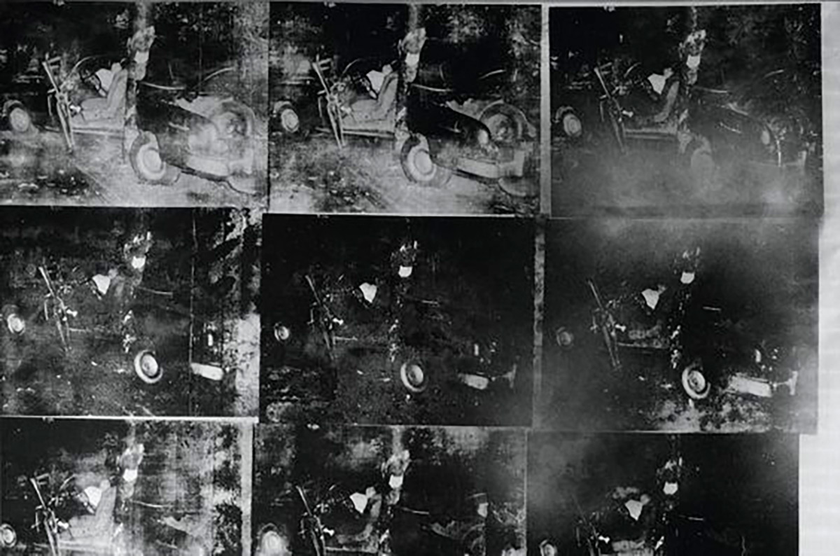Silver Car Crash (Double Disaster)--Andy Warhol