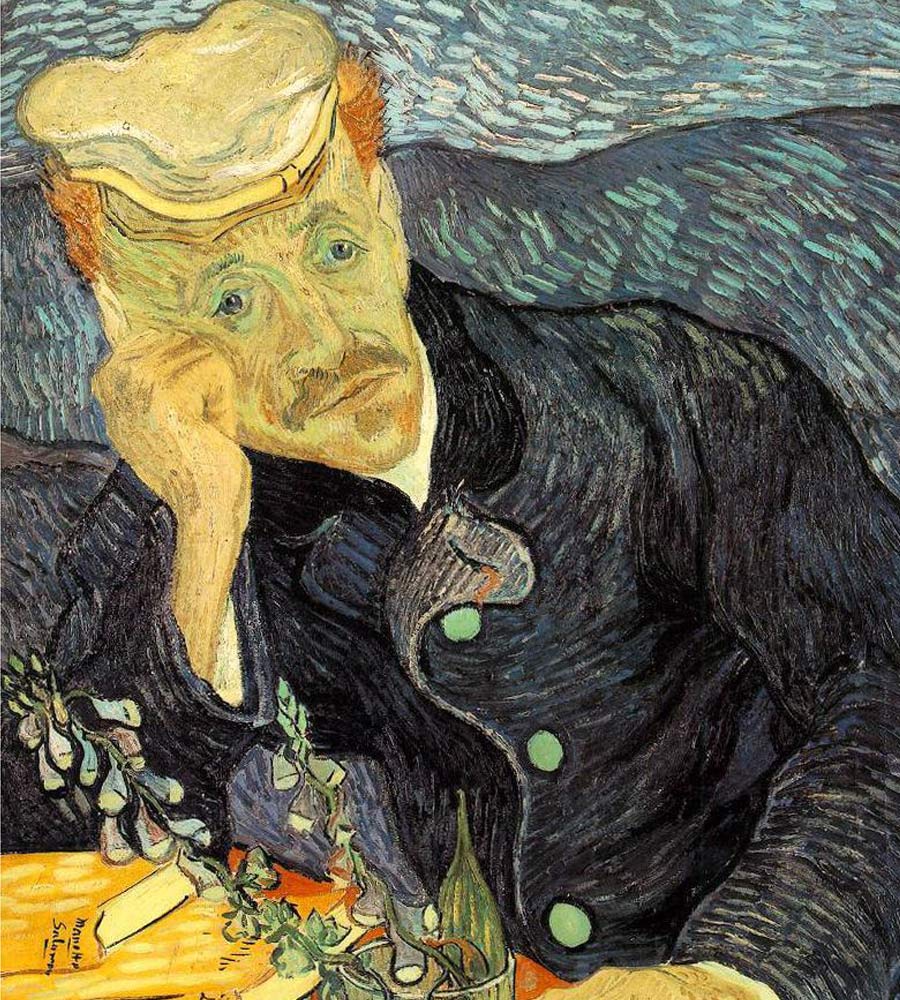Portrait of Dr. Gachet--Vincent van Gogh