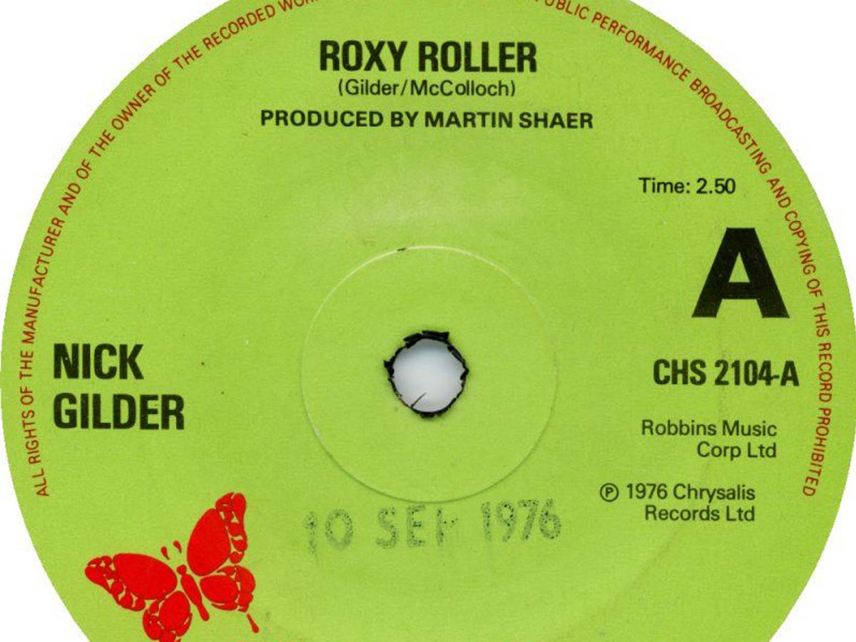 Nick Gilder: "Roxy Roller"