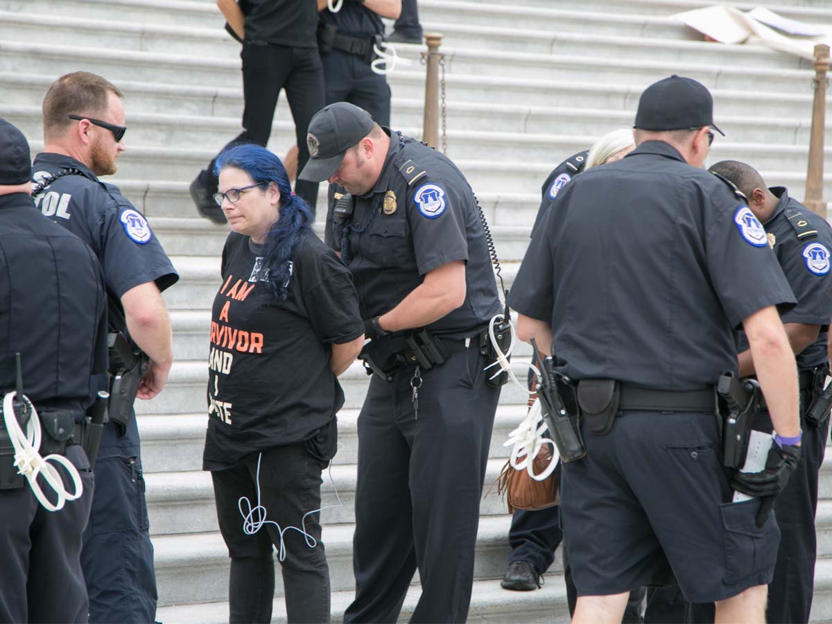 Brett Kavanaugh vs. Protestors