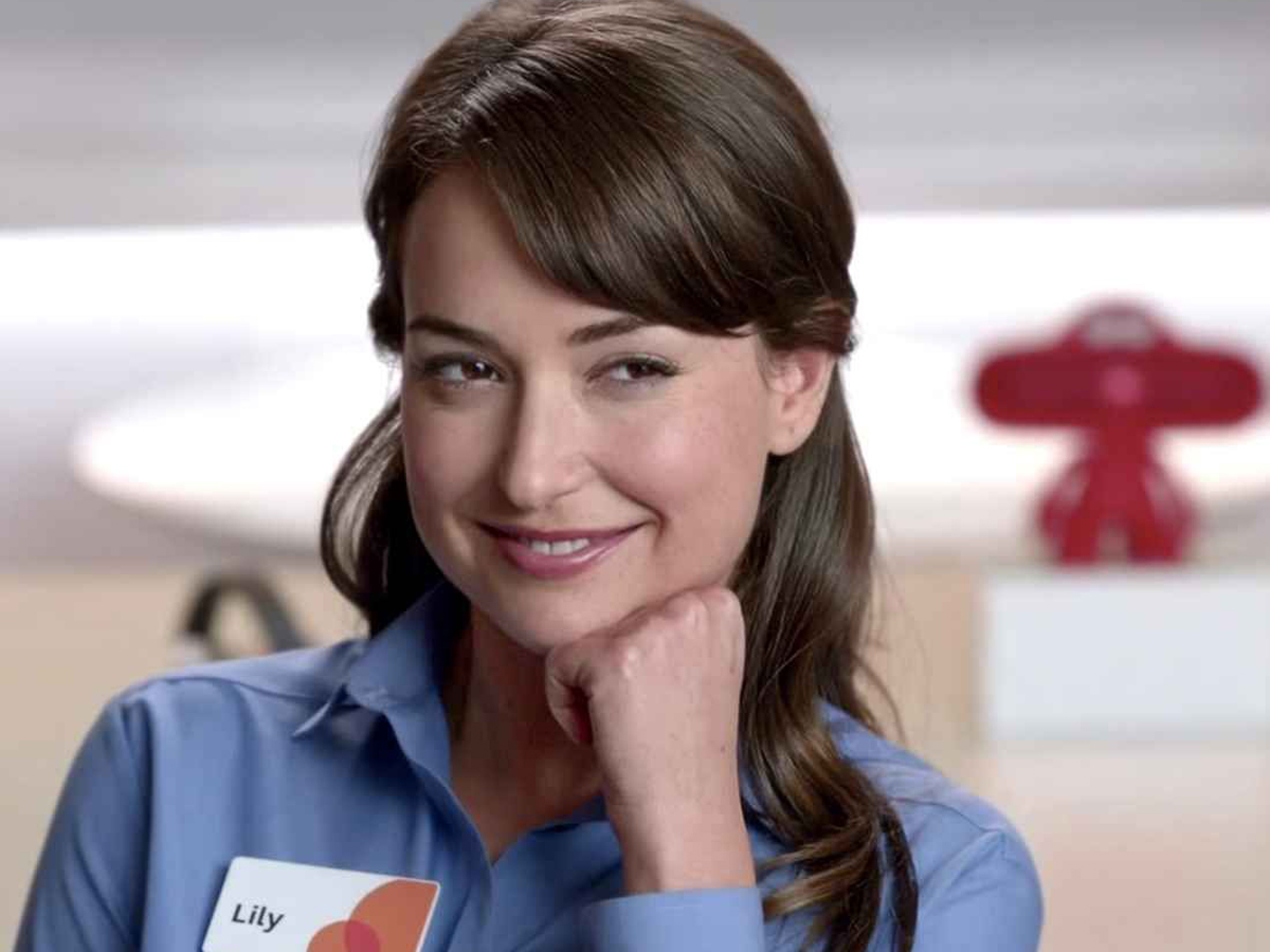 Milana Vayntrub - AT&T