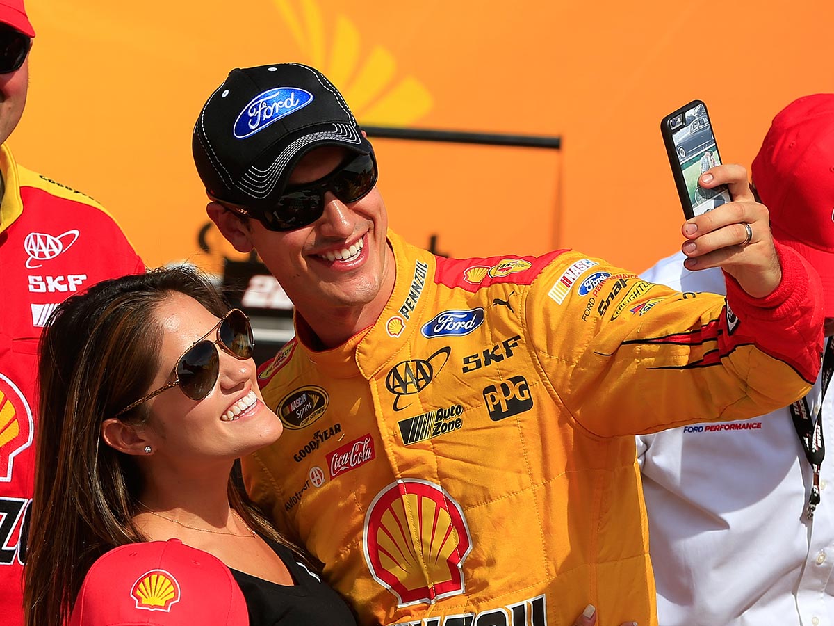 Brittany Logano & Joey Logano