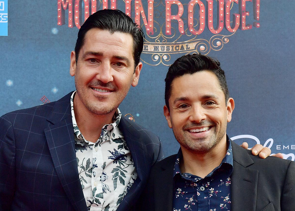 Jonathan Knight and Harley Rodriguez