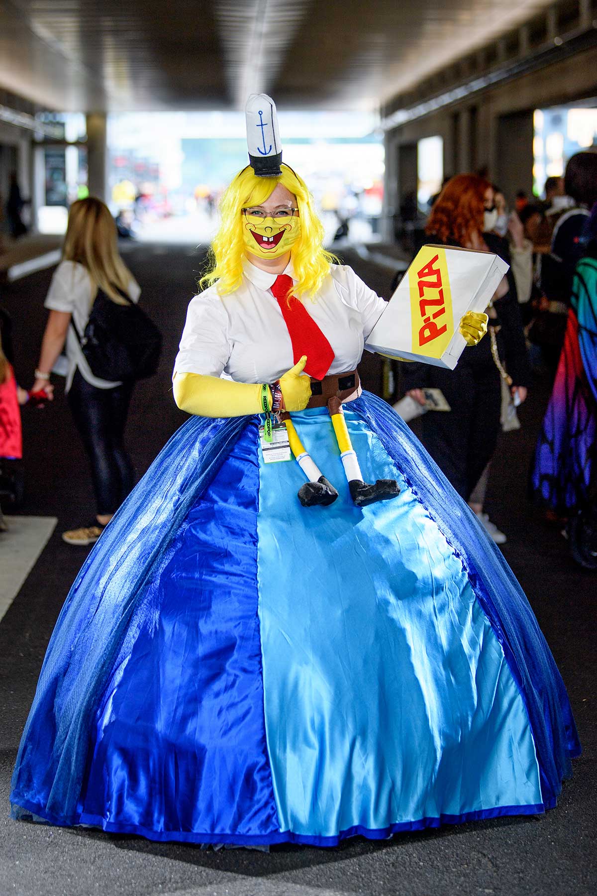 Half a Spongebob Costume