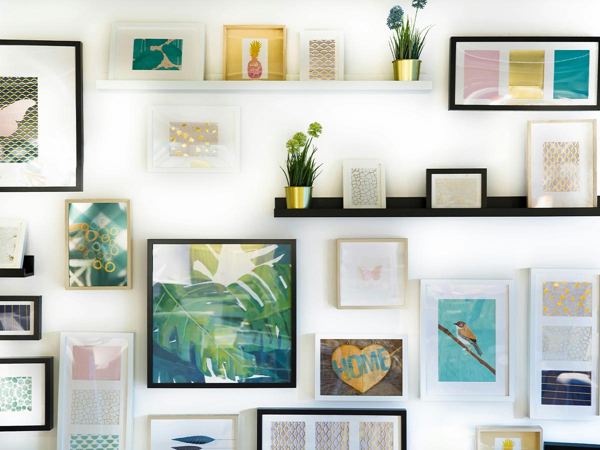Covering All Surfaces in Framed Photos
