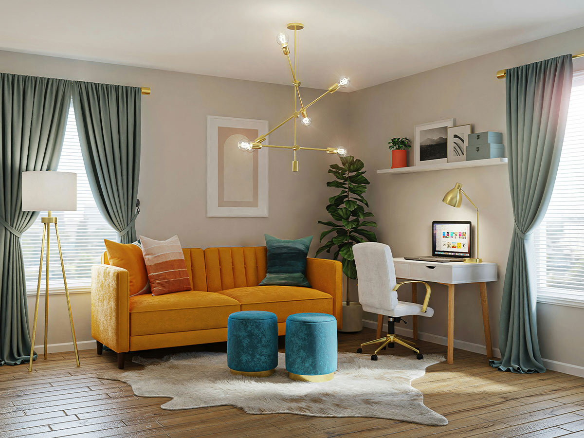 Pushing Furniture Against the Walls