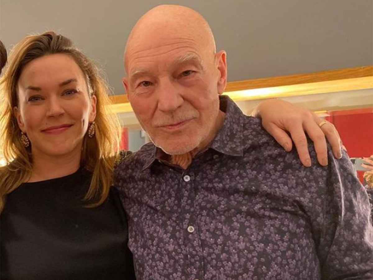 Patrick Stewart & Sunny Ozell