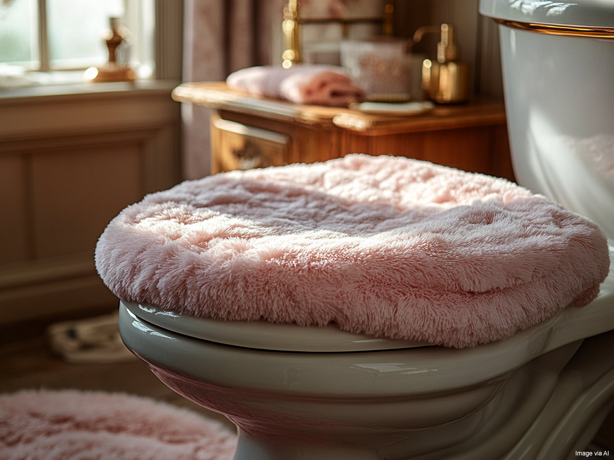 Fuzzy Toilet Seat Covers