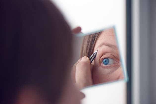 Over-plucking Your Eyebrows