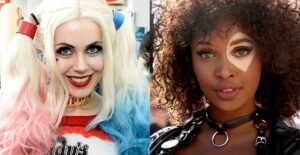 Harley Quinn and Domino